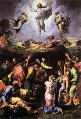 Raffaello, Trasfigurazione, Pinacoteca Vaticana, Musei Vaticani