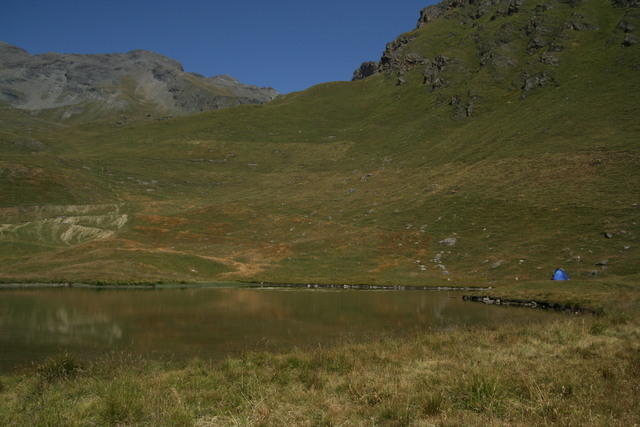 Lago di By (gita da Ollomont nel 1978; foto dell'estate 2011)