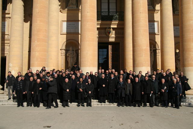 Malta pellegrinaggio preti di Roma 113