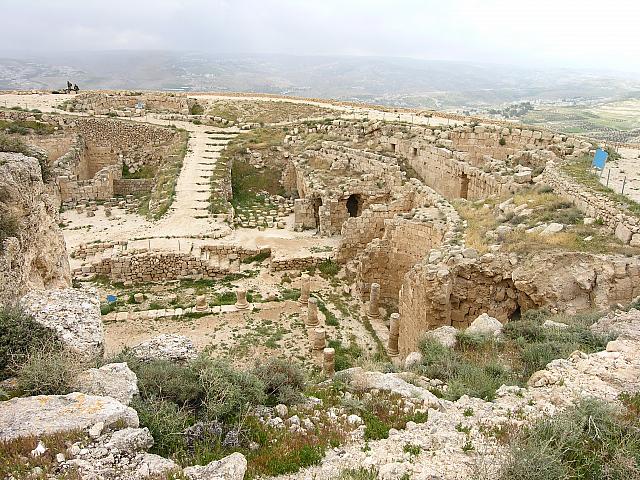 Herodion: interno della fortezza