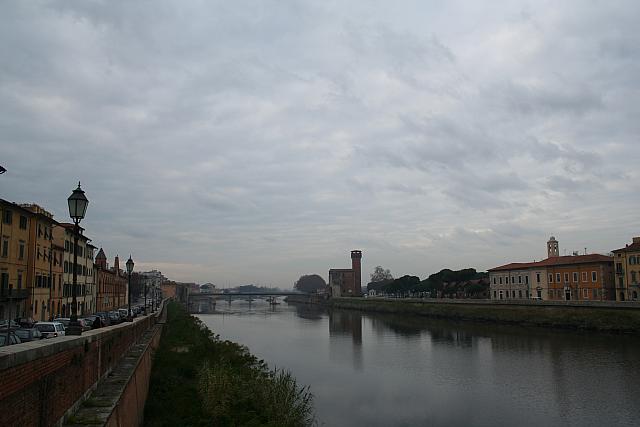 L'Arno con la Cittadella Vecchia