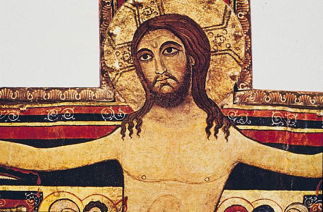 Il crocifisso di San Damiano: gli occhi aperti del Cristo triumphans
