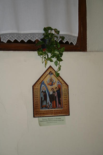 Iconio (odierna Konya): icona dei Santi Sisinnio, Martirio, Alessandro. Provenendo dalla Cappadocia evangelizzarono il Trentino