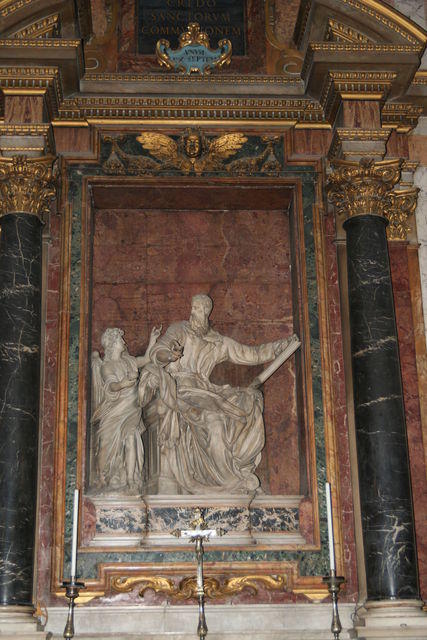 Jacob Cobaert, San Matteo e l'angelo, SS. Trinità dei Pellegrini