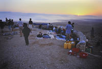 Accampamento nel deserto del Neghev, vicino ad Avdat