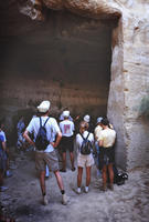 Cisterna scavata nella roccia, vicino Avdat. Leggendo il racconto di Giuseppe abbandonato nel pozzo dai suoi fratelli