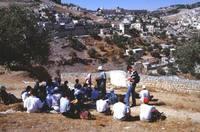 Al Campo del vasaio o Campo di sangue (Haqeldama), meditando il tradimento di Giuda