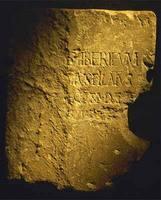 Iscrizione di Ponzio Pilato, rinvenuta negli scavi del teatro di Cesarea Marittima