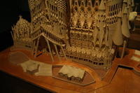 Modellino della Sagrada Família di Antoni Gaudí
