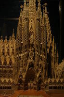 Modellino della Sagrada Família di Antoni Gaudí