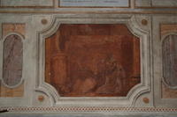 Martirio di Santa Prisca (del Fontebuoni, XVII sec.)