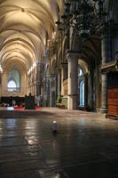 Canterbury, Cattedrale, il luogo presunto della tomba di Thomas Becket, poi devastata da Enrico VIII