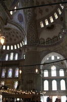 Moschea Blu, interni, Istanbul. Foto di Paolo Cerino