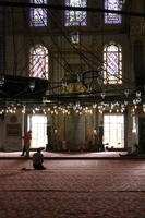 Moschea Blu, interni, Istanbul. Foto di Paolo Cerino
