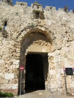 Porta di Sion o di Davide, presso il quartiere armeno