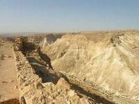 Masada: le mura