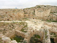 Herodion: interno della fortezza