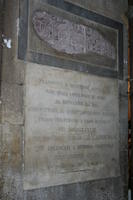 Nella Torre, frammento di iscrizione sepolcrale dello scultore Bonanno, autore della porta del Duomo