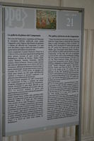 Pannello esplicativo sulla Galleria di Pitture del Camposanto