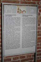 Pannello esplicativo sui libri liturgici medioevali di Pisa