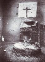 La cosiddetta croce di Ercolano nel cubicolo della Casa del Bicentenario