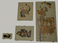 San Saba all'Aventino: frammenti degli affreschi altomedioevali