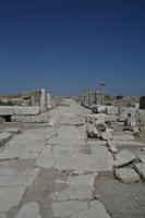 Laodicea: via colonnata romana (clicca sulla foto per leggere sull'Apocalisse ed il montanismo a Laodicea)