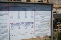 Antiochia di Pisidia, oggi Yalvaç: pannello esplicativo sulla porta della città