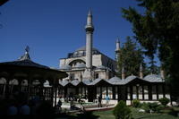 Iconio (odierna Konya): moschea e mausoleo di Mevlana