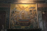 San Salvatore in Chora, naòs, koimesis di Maria (dormitio Mariae)
