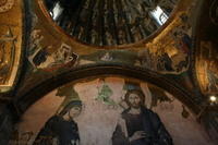 S. Salvatore in Chora, endonartece, IV cupola, sopra la Deesis, miracoli di Gesù