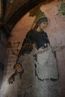 San Salvatore in Chora, endonartece, Deesis con Maria ed Isacco Comneno, figlio di Alessio I Comneno