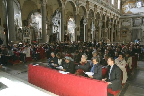 La presentazione della Lettera ai Romani nella basilica dell'Aracoeli