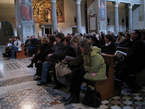 Durante la presentazione del libro dell'Apocalisse