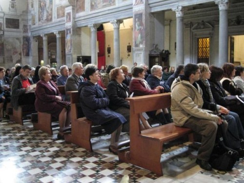 Durante la presentazione del libro dell'Apocalisse