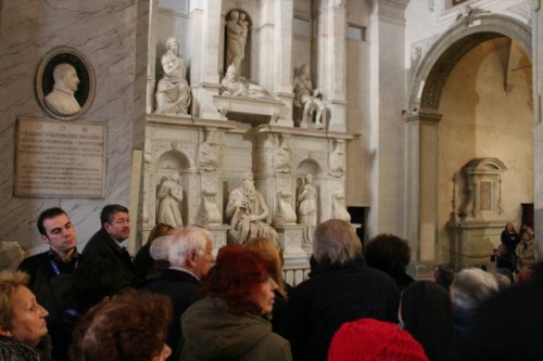 Incontro sulla storia della chiesa di Roma in S.Pietro in Vincoli del 12/1/2008