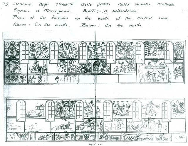 Navata centrale con scritta