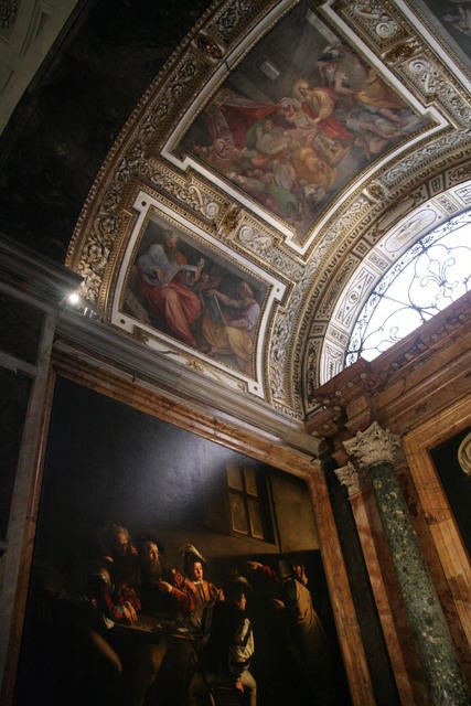 Caravaggio Cavalier Arpino Pio Cristiano Crypta Balbi 162