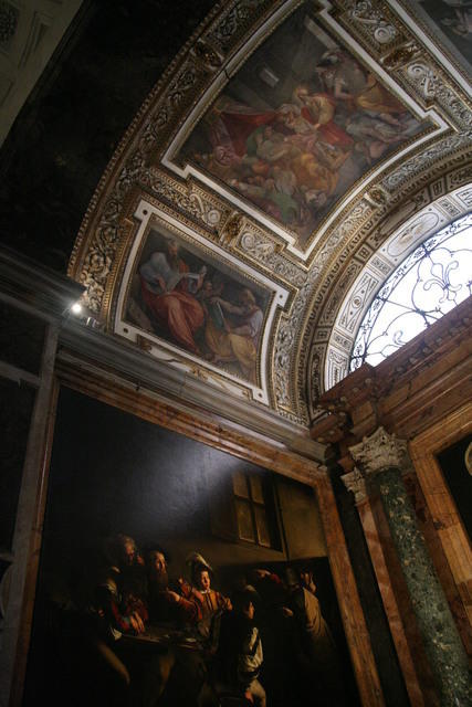 Caravaggio Cavalier Arpino Pio Cristiano Crypta Balbi 163