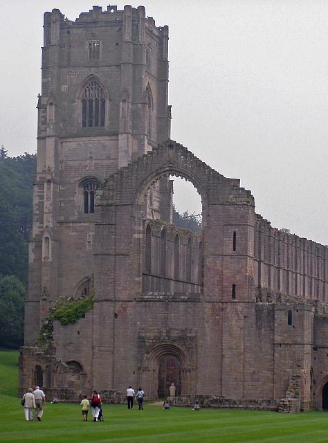 Fountains Abbey in Yorkshire