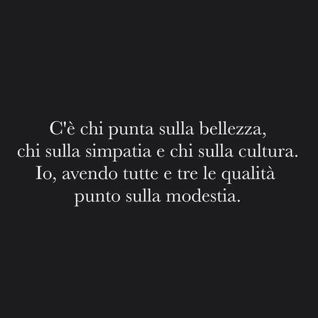 bellezza simpatia cultura modestia