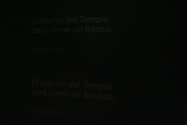 Antoni Gaudí: L'interno del Tempio sarà come un bosco.