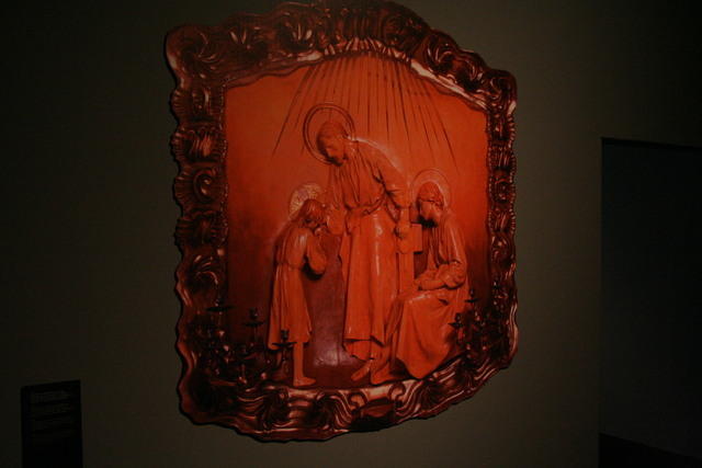 Foto del retablo per la Cappella privata del piano nobile di Casa Battló a Barcellona