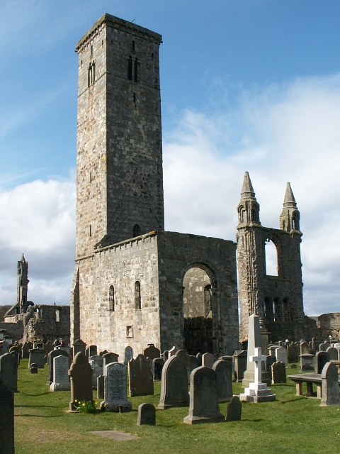 St Rule's Tower in St Andrews