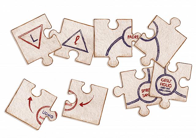 Puzzle pagina orizzontale