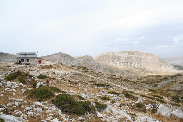 Il rifugio Sebastiani