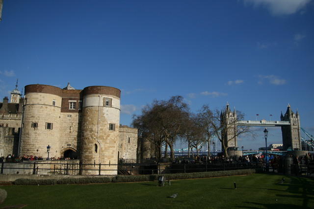 Londra, Torre di Londra, dove Thomas More visse prigioniero l'ultimo perido della sua vita