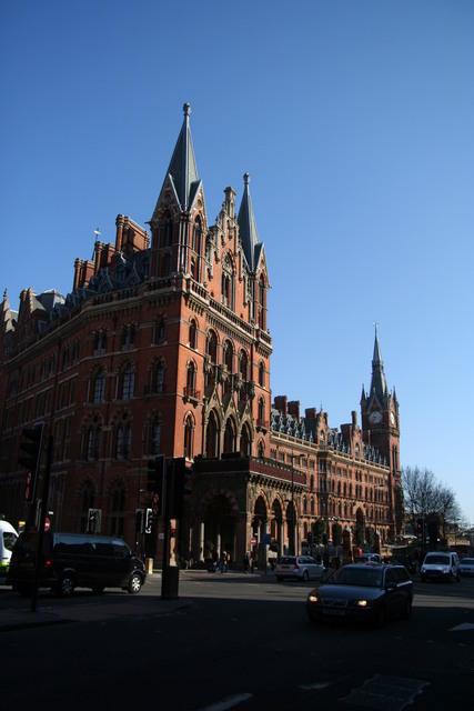 Nei pressi di St. Pancras Station