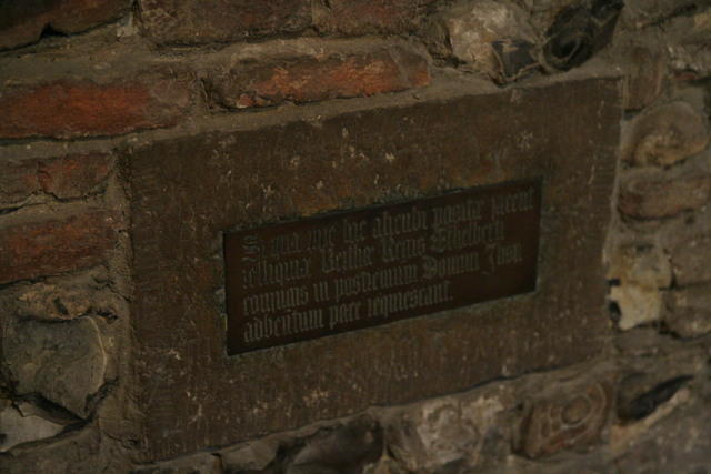 Canterbury, Chiesa di San Martino, Cappella della regina Bertha e luogo ove visse Sant'agostino di Canterbury con i suoi monaci, al momento dell'arrivo in Inghilterra