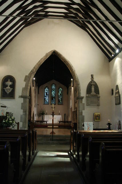 Canterbury, Chiesa di San Martino, Cappella della regina Bertha e luogo ove visse Sant'agostino di Canterbury con i suoi monaci, al momento dell'arrivo in Inghilterra